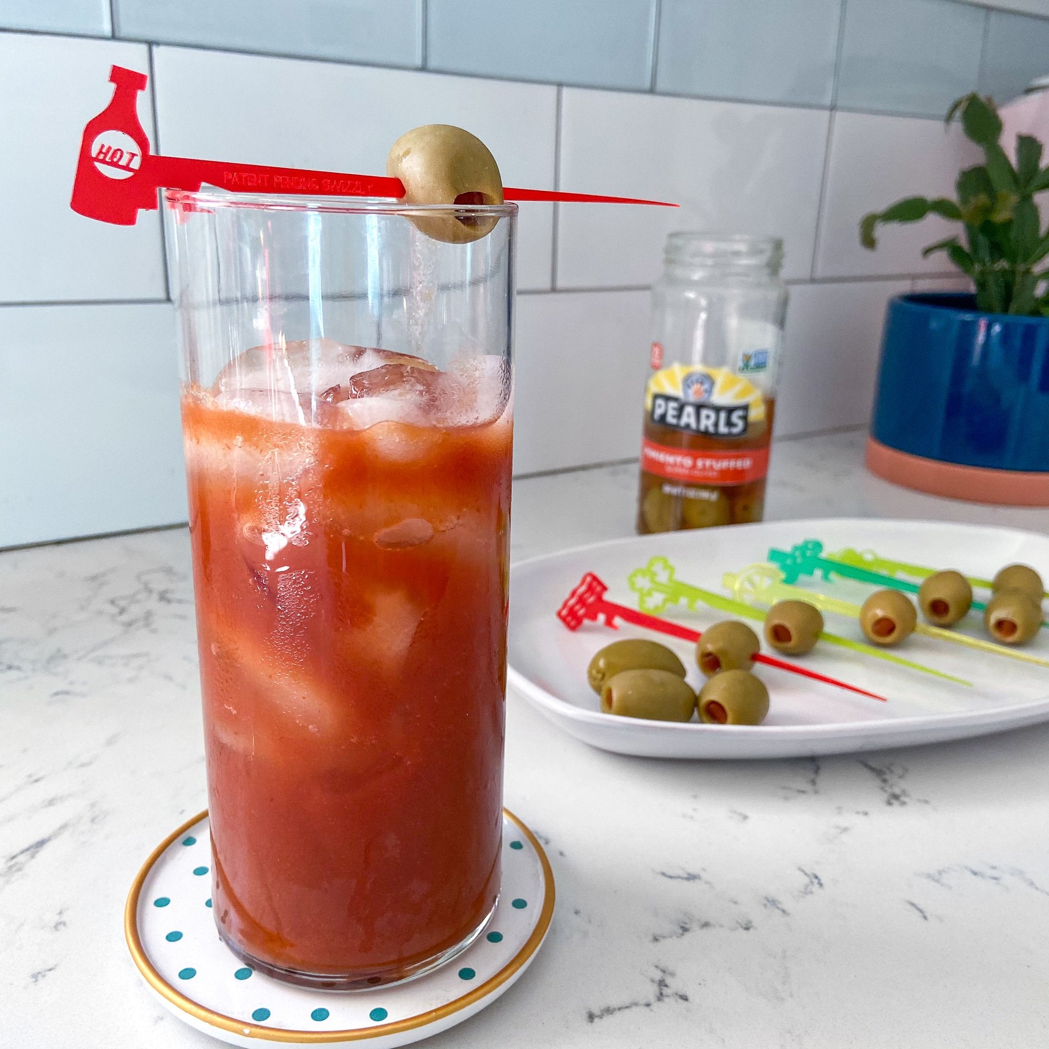 Stainless Steel Cocktail Pick Tree Branches - Create Epic Bloody Marys