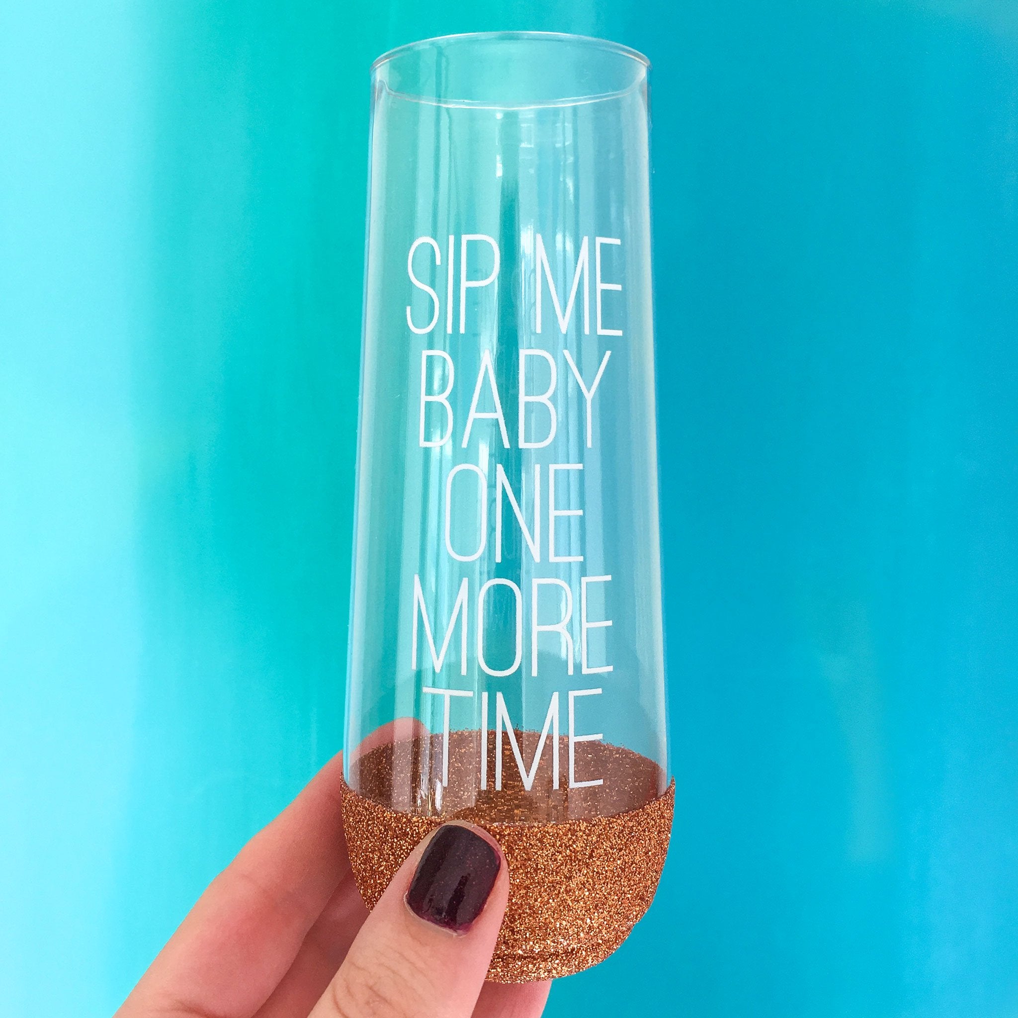 Sip Me Baby One More Time Tumbler With Straw